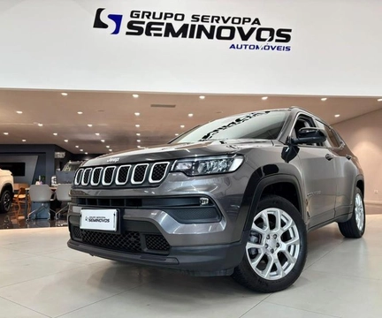 Jeep Compass 2022 Cinza — foto 1 de 3