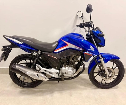 Honda CG 160 TITAN 2018 Azul — foto 1 de 3