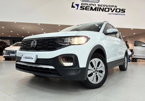 Volkswagen T-Cross 2024 Branco — foto 1 de 3