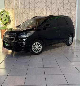 Chevrolet Spin 2018 Preto — foto 1 de 3