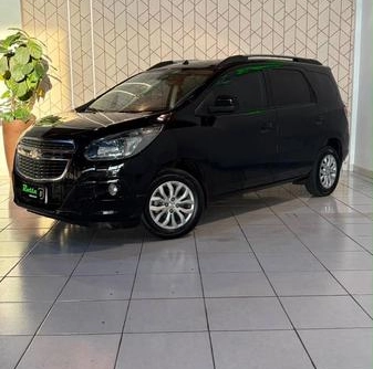 Chevrolet Spin 2018 Preto — foto 1 de 3