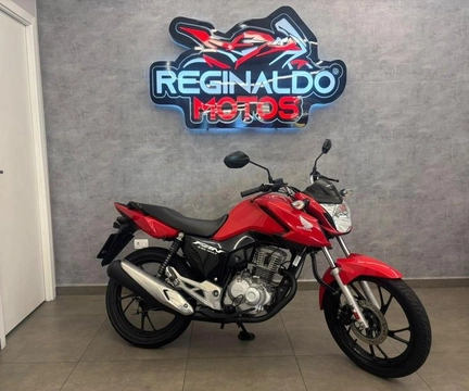 Honda CG 160 FAN ESDi FLEXONE 2024 Vermelho — foto 1 de 3