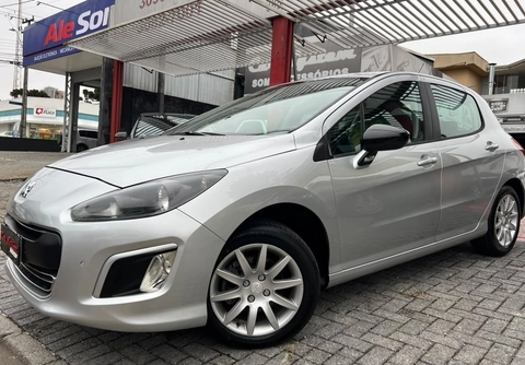 Peugeot 308 2013 Prata — foto 1 de 3
