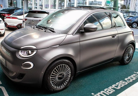 Fiat 500e ICON (Elétrico) 2022 Cinza — foto 1 de 3