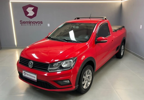 Volkswagen Saveiro 2021 Vermelho — foto 1 de 3