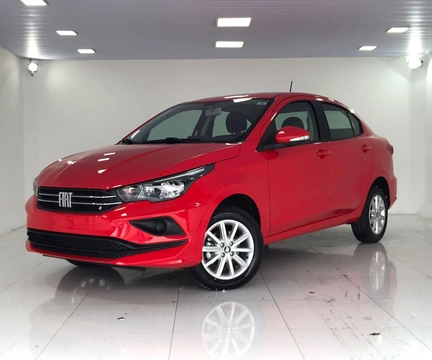 Fiat Cronos DRIVE 1.3 8V Flex 2024 Vermelho — foto 1 de 3