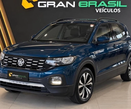 Volkswagen T-Cross 2021 Azul — foto 1 de 3