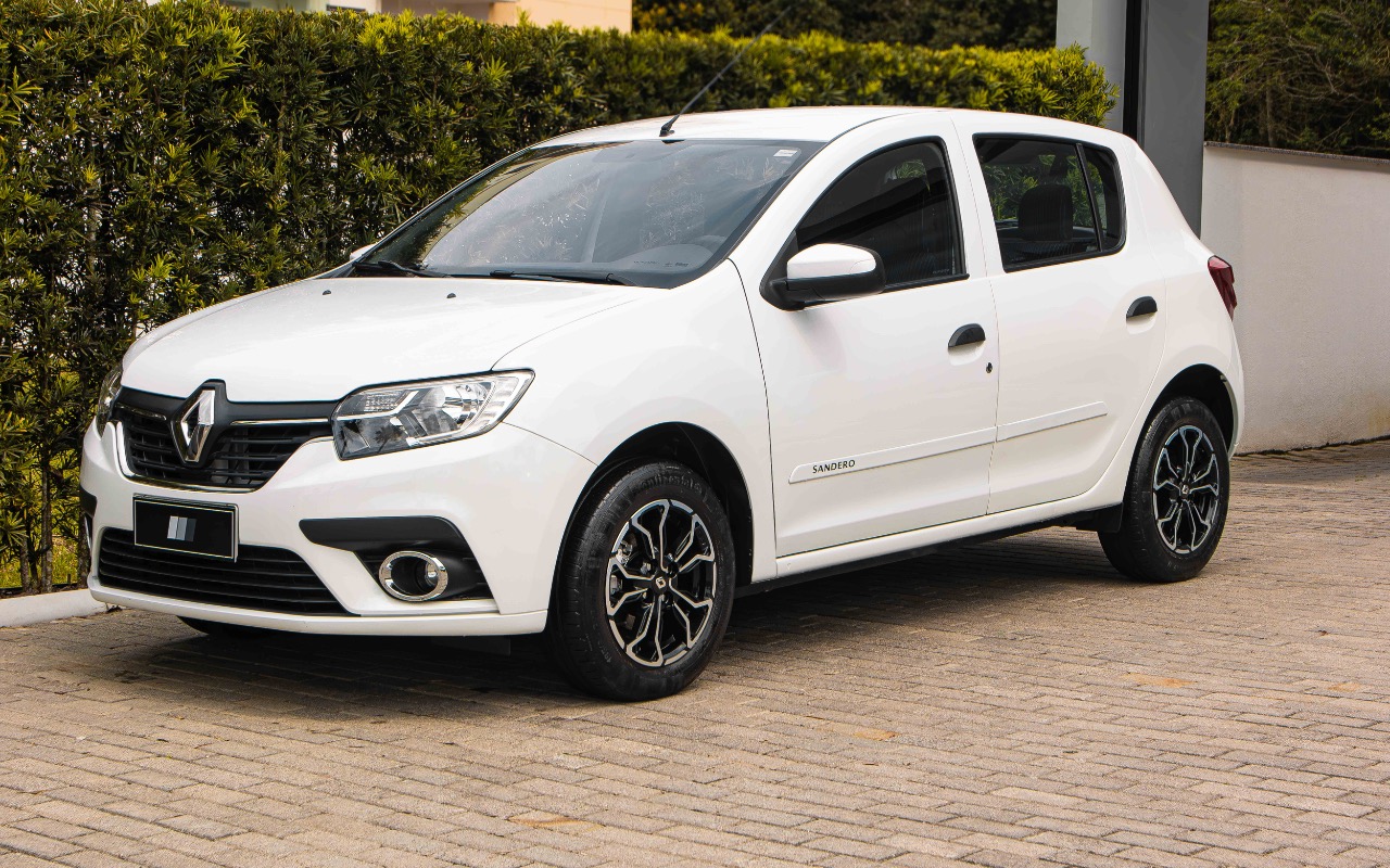 Renault Sandero 2021 Branco — foto 1 de 3