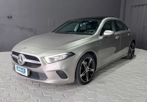 Mercedes-Benz A-200 1.3 TB Advance Aut. 2020 Prata — foto 1 de 3