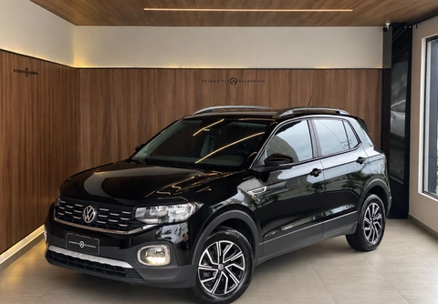 Volkswagen T-Cross 2022 Preto — foto 1 de 3