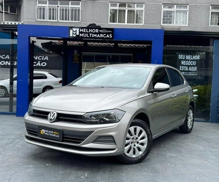 Volkswagen Polo 1.0 Flex 12V 5p 2020 Prata — foto 1 de 3