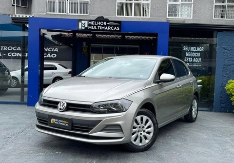 Volkswagen Polo 1.0 Flex 12V 5p 2020 Prata — foto 1 de 3