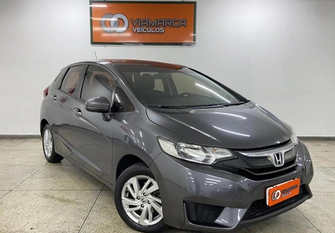 Honda Fit 2017 Cinza — foto 1 de 3