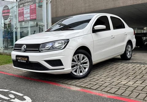 Volkswagen Voyage 1.0 Flex 12V 4p 2023 Branco — foto 1 de 3