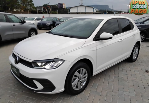 Volkswagen Polo 1.0 TSI Flex 12V 5p 2025 Branco — foto 1 de 3
