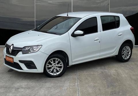 Renault Sandero 2021 Branco — foto 1 de 3