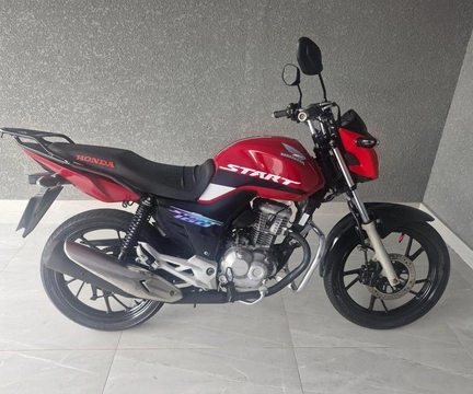 Honda CG 160 START 2017 Vermelho — foto 1 de 3