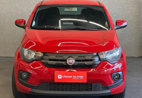 Fiat Mobi DRIVE 1.0 Flex 6V 5p 2018 Vermelho — foto 1 de 3