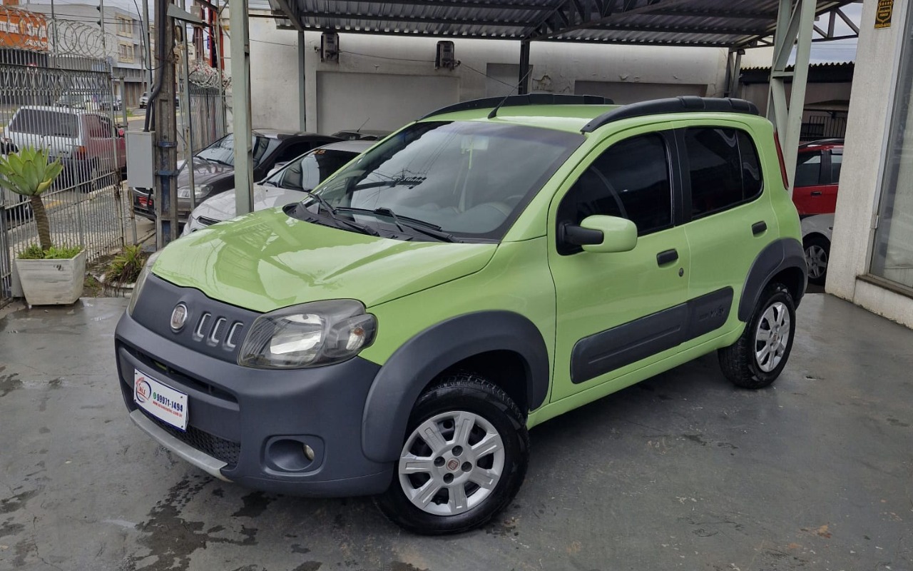 Fiat Uno 2012 Verde — foto 1 de 3