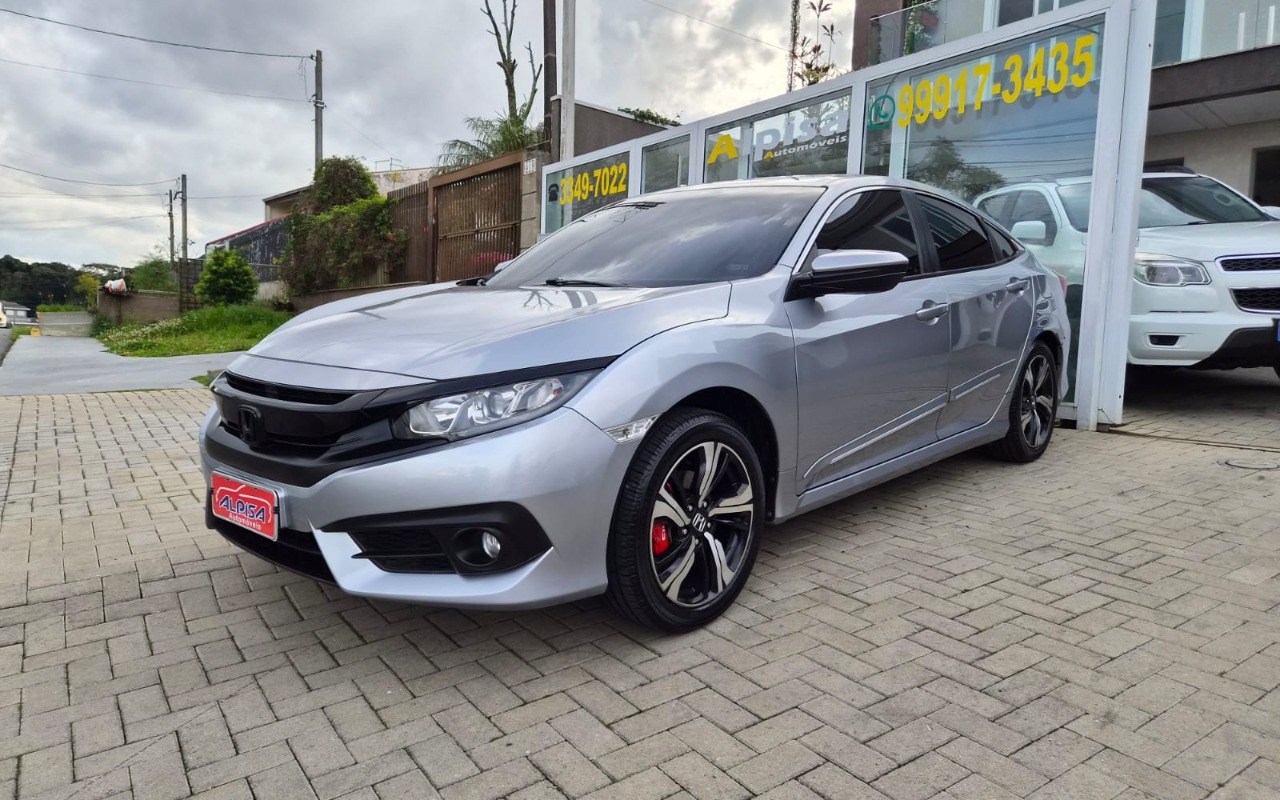 Honda Civic 2017 Prata — foto 1 de 3