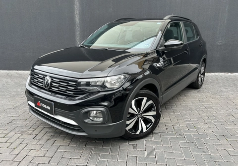 Volkswagen T-Cross 2022 Preto — foto 1 de 3