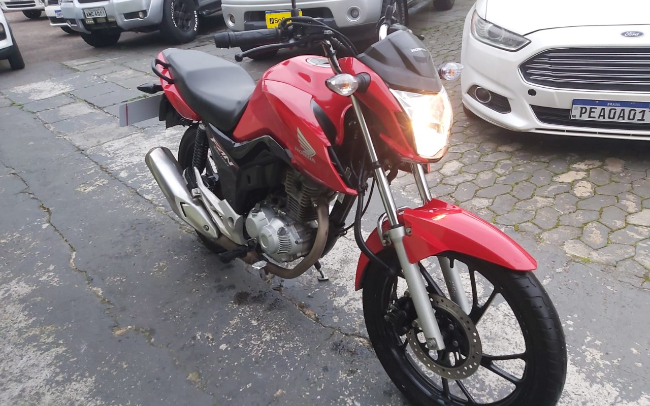Honda CG 160 FAN Flex 2024 Vermelho — foto 1 de 3
