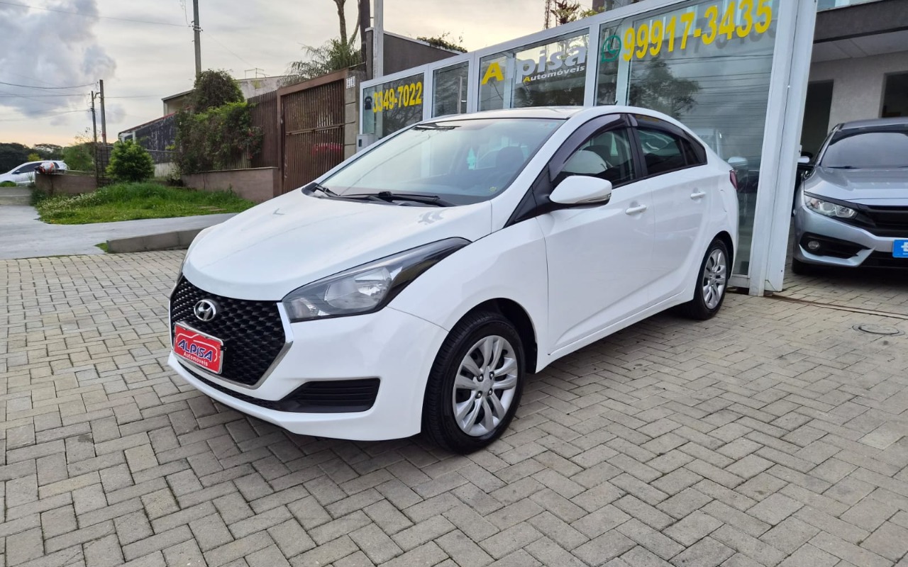 Hyundai HB20S 2019 Branco — foto 1 de 3