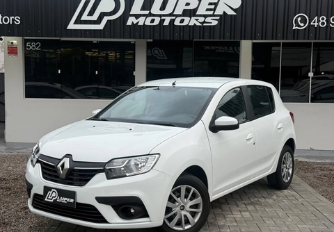 Renault Sandero 2021 Branco — foto 1 de 3