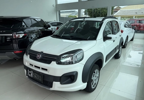 Fiat Uno 2018 Branco — foto 1 de 3