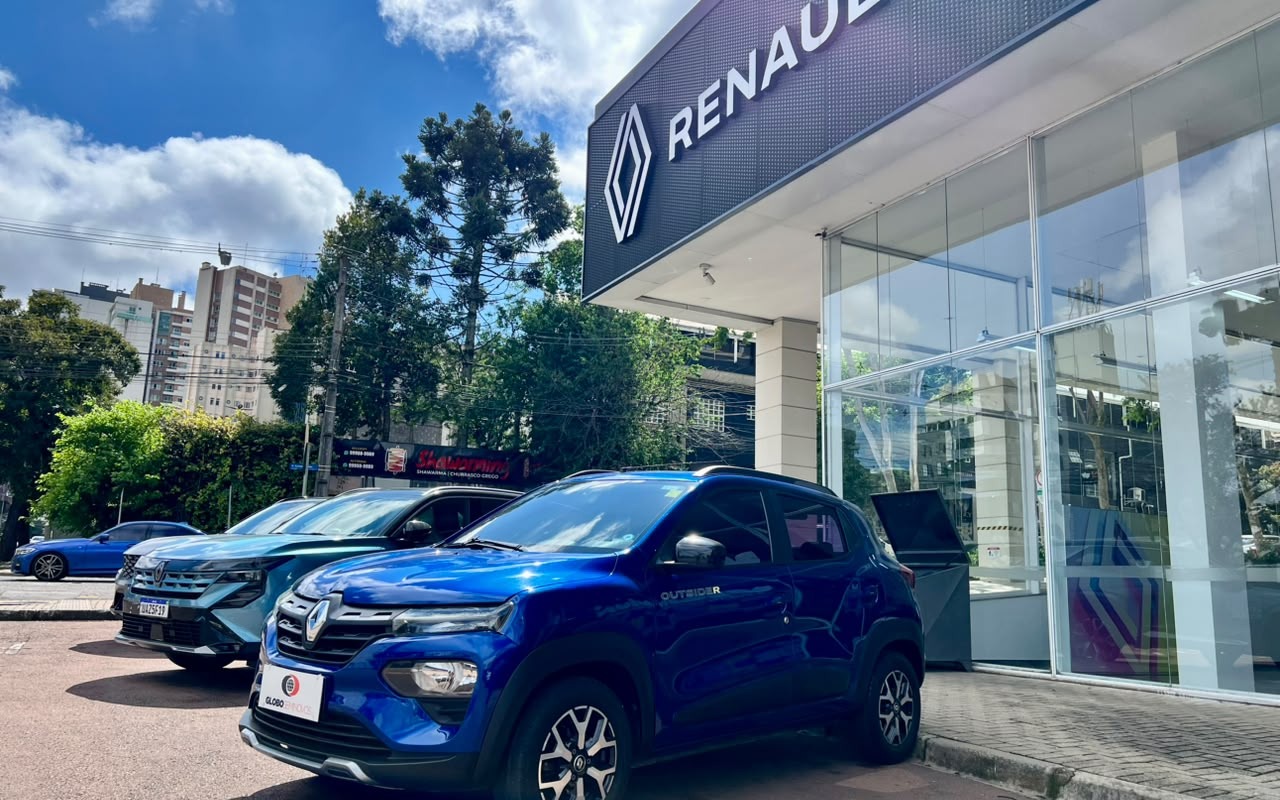 Renault Kwid 2023 Azul — foto 1 de 3