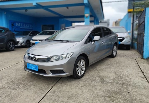 Honda Civic 2012 Cinza — foto 1 de 3