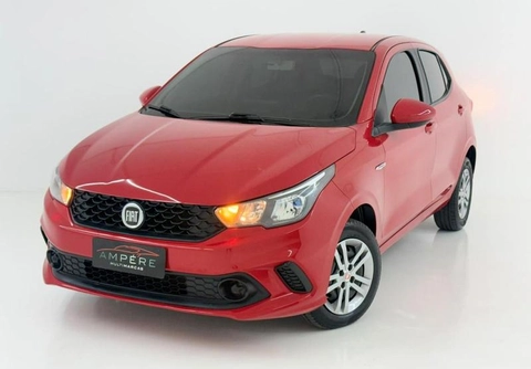 Fiat Argo DRIVE 1.3 8V Flex 2019 Vermelho — foto 1 de 3