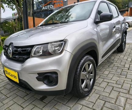 Renault Kwid 2018 Prata — foto 1 de 3