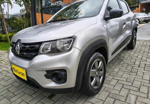 Renault Kwid 2018 Prata — foto 1 de 3