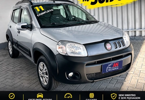 Fiat Uno 2011 Prata — foto 1 de 3