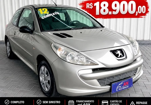 Peugeot 207 XR 1.4 Flex 8V 3p 2012 Prata — foto 1 de 3