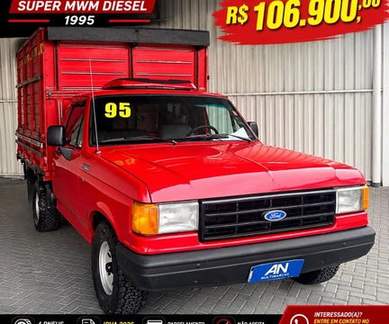 Ford F-1000 1995 Vermelho — foto 1 de 3