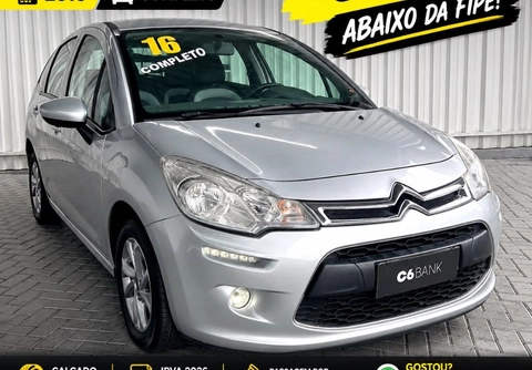Citroën C3 2016 Prata — foto 1 de 3