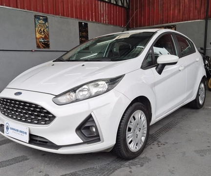 Ford Fiesta SE 1.6 16V Flex 5p 2018 Branco — foto 1 de 3