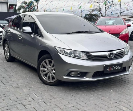 Honda Civic 2014 Cinza — foto 1 de 3