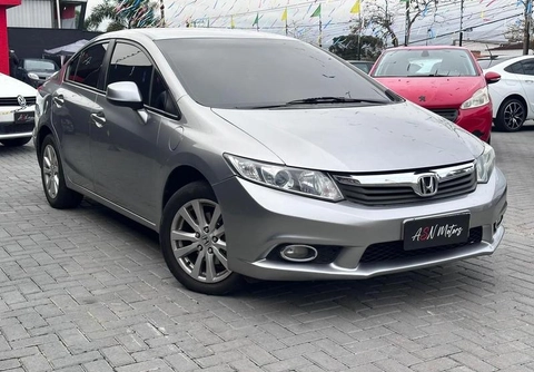 Honda Civic 2014 Cinza — foto 1 de 3