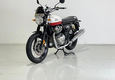 Royal Enfield Interceptor 650 Standard 2021 Branco — foto 1 de 3