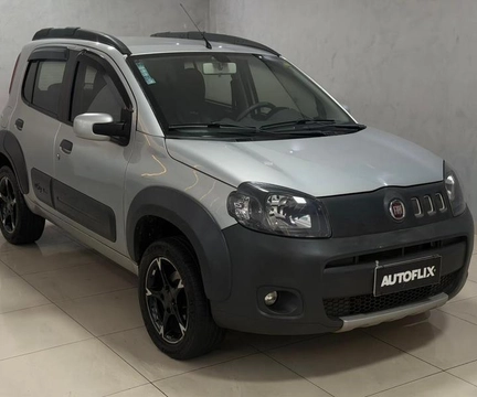 Fiat Uno Turbo 1.4 i.e. 2p 2011 Prata — foto 1 de 3