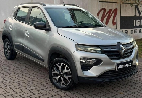Renault Kwid 2023 Prata — foto 1 de 3