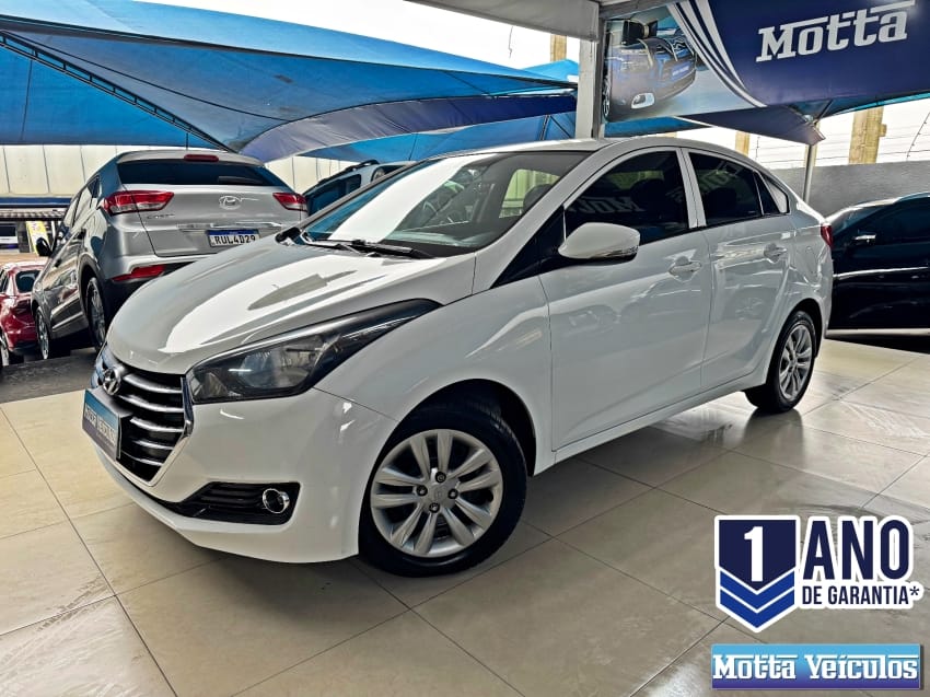 Hyundai HB20S C.Style/C.Plus1.6 Flex 16V Aut. 4p na cor Branco no Canoas / RS - 40869