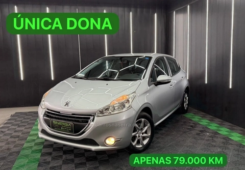 Peugeot 208 2014 Prata — foto 1 de 3