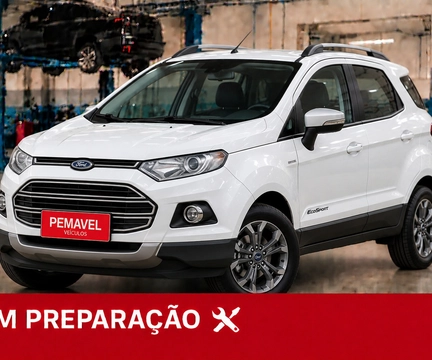 Ford EcoSport 2017 Branco — foto 1 de 3