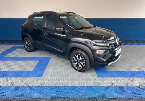 Renault Kwid 2024 Preto — foto 1 de 3