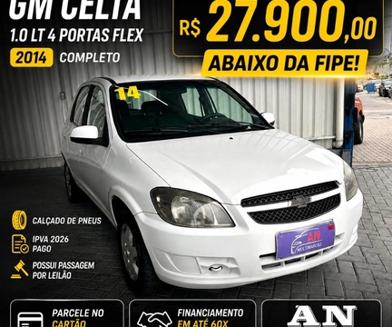 Chevrolet Celta 2014 Branco — foto 1 de 3
