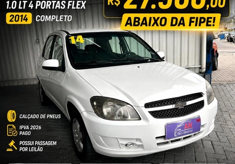 Chevrolet Celta 2014 Branco — foto 1 de 3